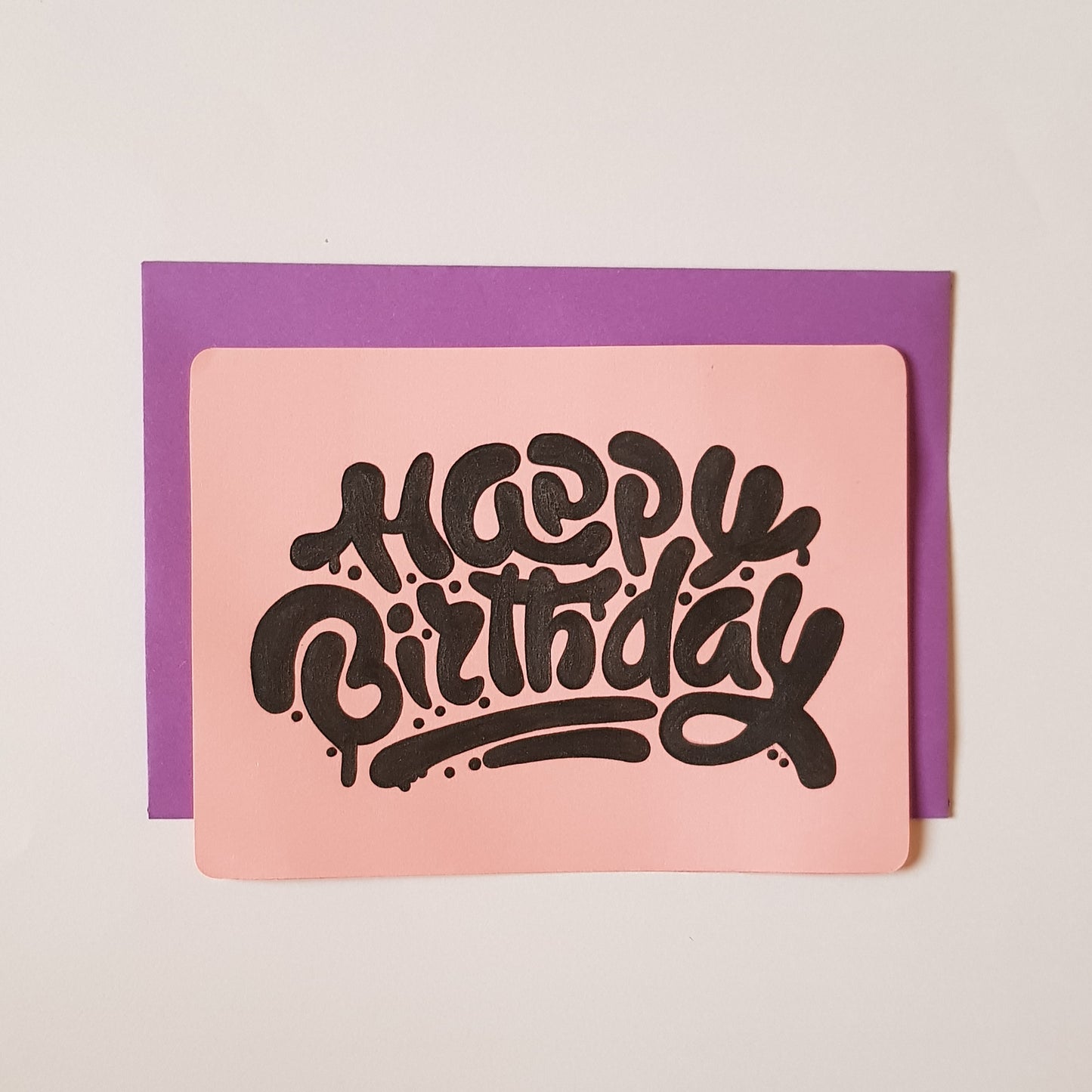 Happy Birthday Card with Envelope (14 x 10.5cm)