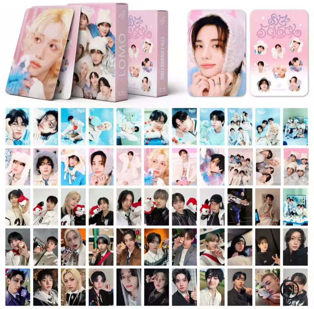 Stray Kids - 'SKZ 5'CLOCK' Photocards (55 pcs)