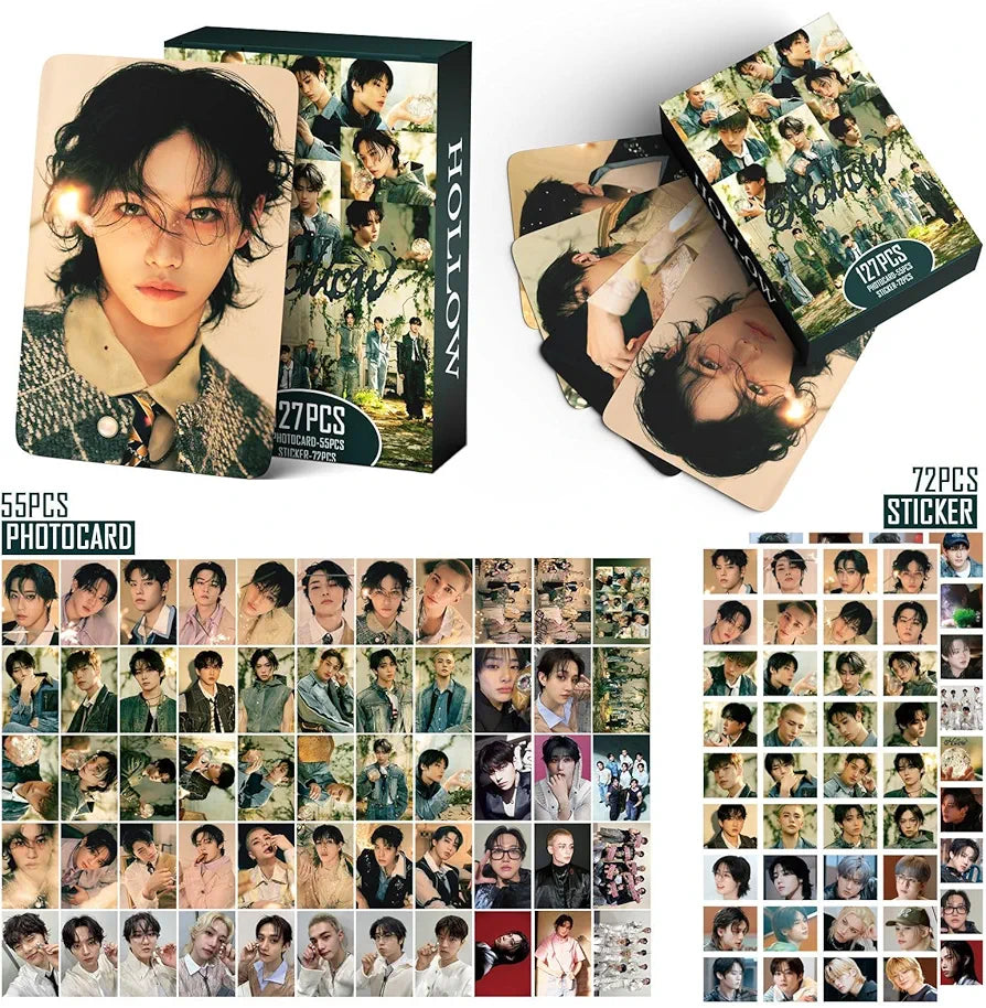 Stray Kids - 'Hollow' Photocards + Stickers