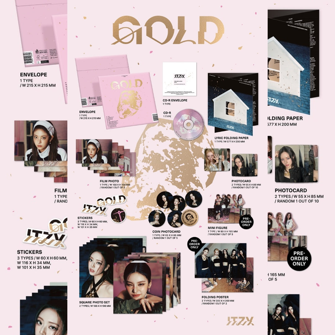 ITZY - GOLD Special Edition (Gold ver.)