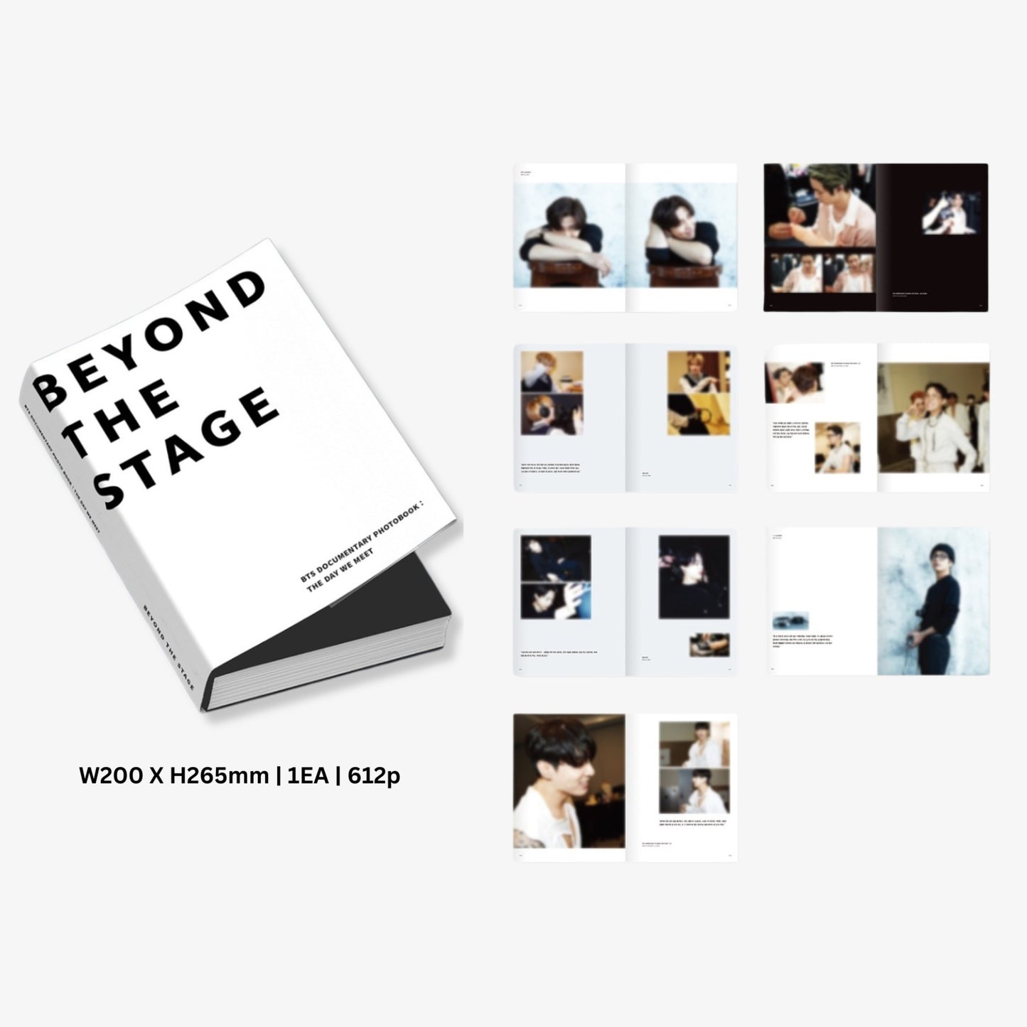 BTS 'Beyond The Stage Documentary Photobook: The Day We Meet'
