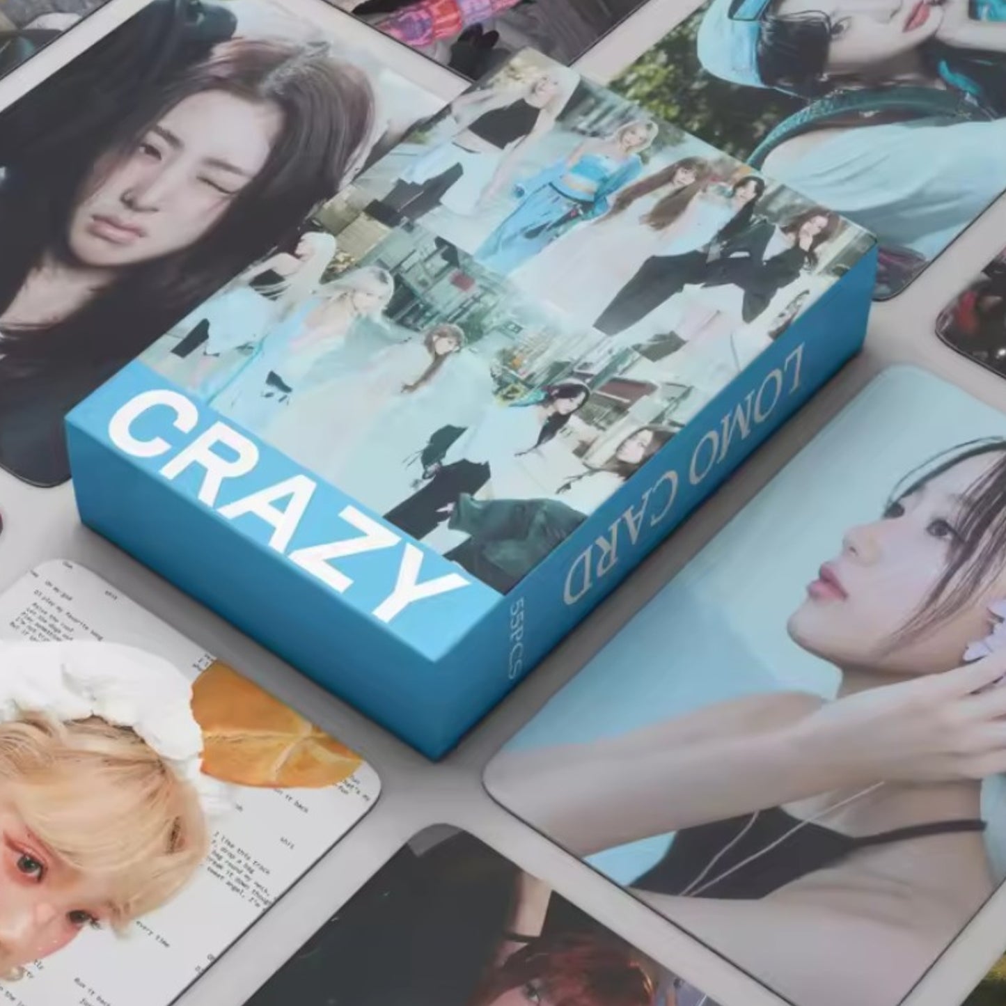 LE SSERAFIM 'CRAZY' Photocards (54 pcs)