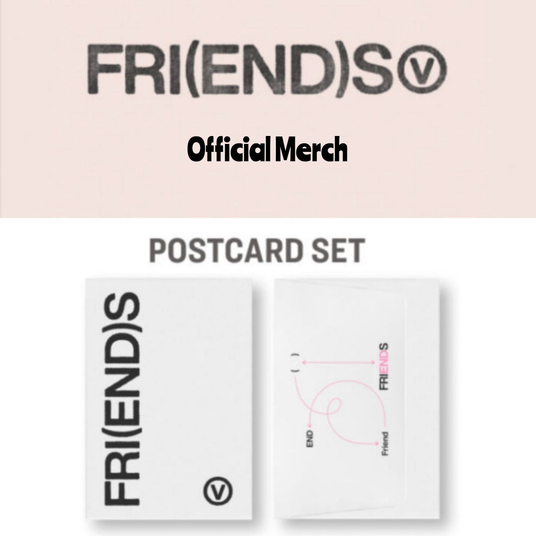 V 'FRI(END)S' - Official Goods 'Postcard Set'