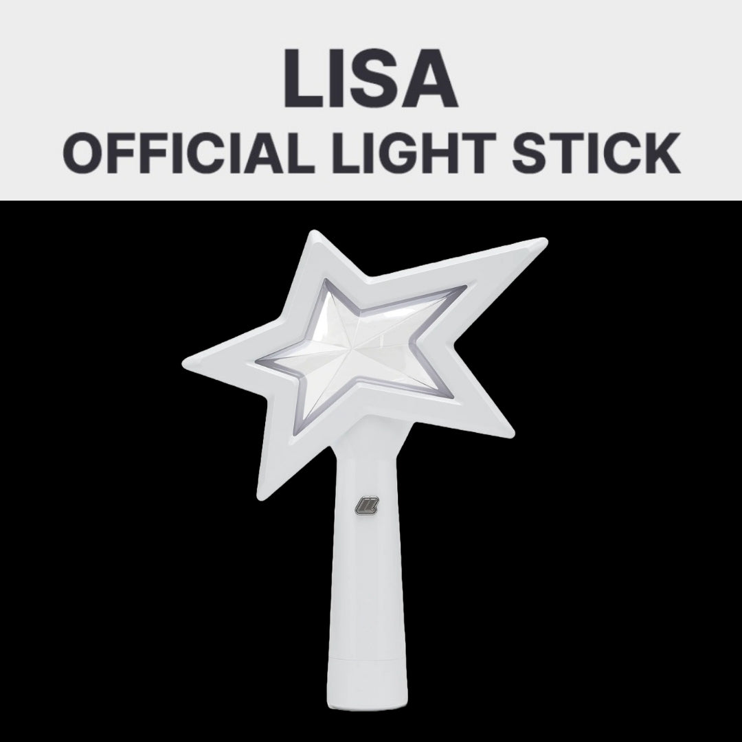 【新品】LISA OFFICIAL LIGHT STICK BLACKPINK BLACKPINK's Lisa Reveals New Solo Light Stick | Soompi
