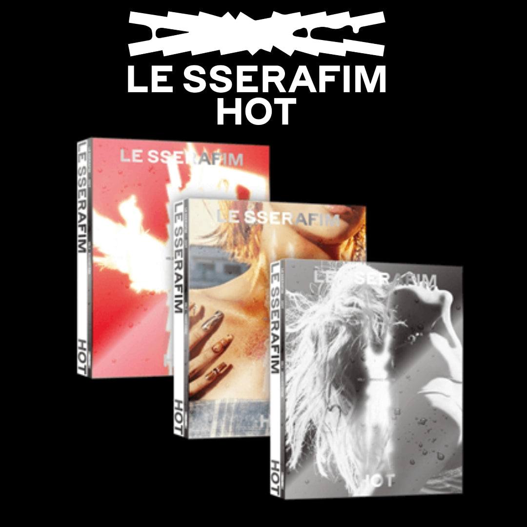 LE SSERAFIM 5th Mini Album 'HOT' (Random P.O.B)
