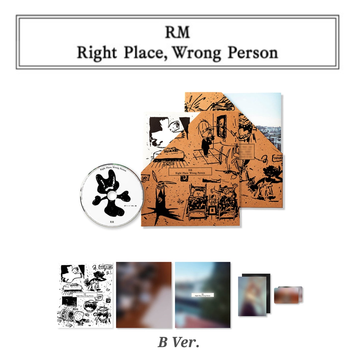 RM 2nd Solo Album 'Right Place, Wrong Person'
