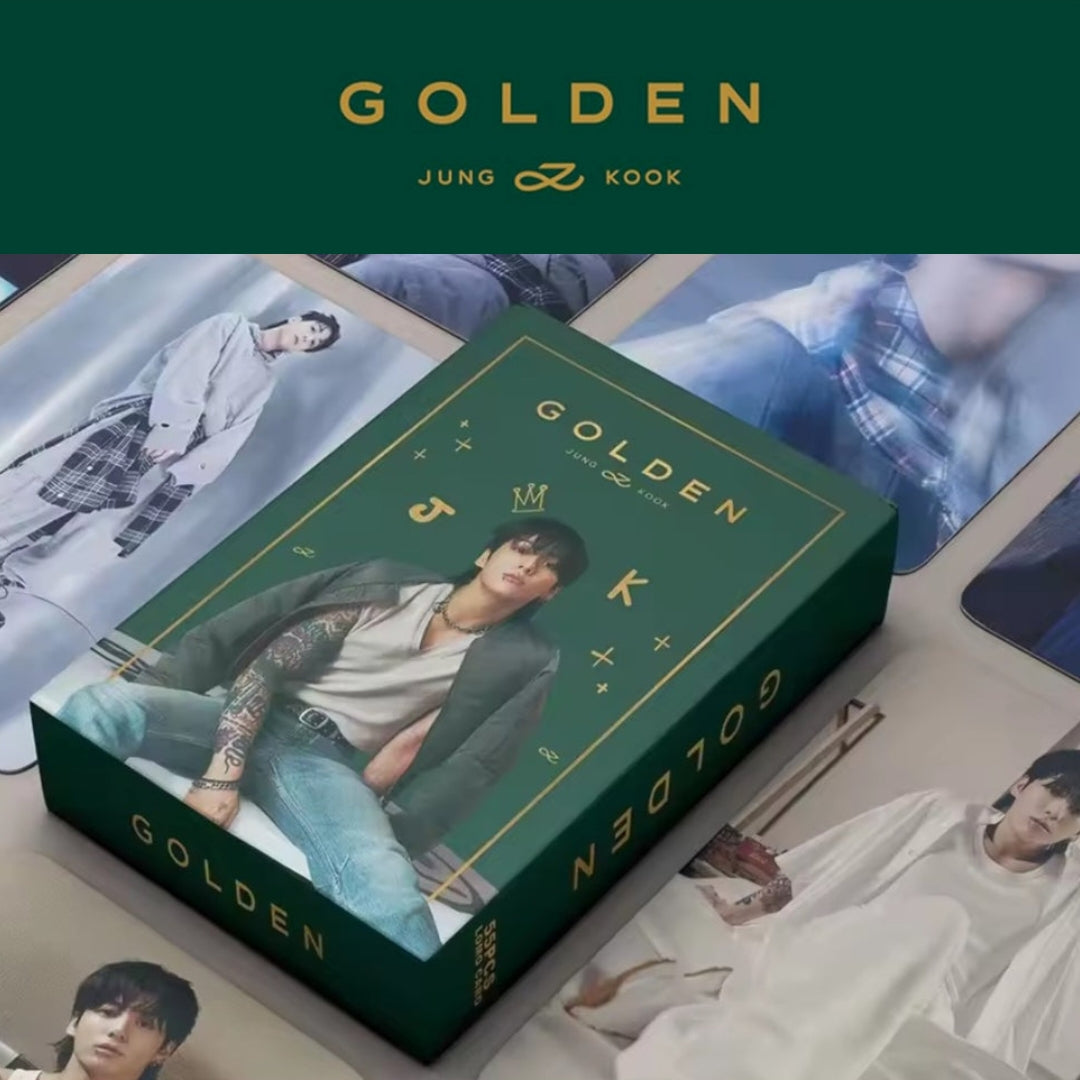 Jung Kook 'GOLDEN' Photocards (Shine Ver.) (54 pcs)