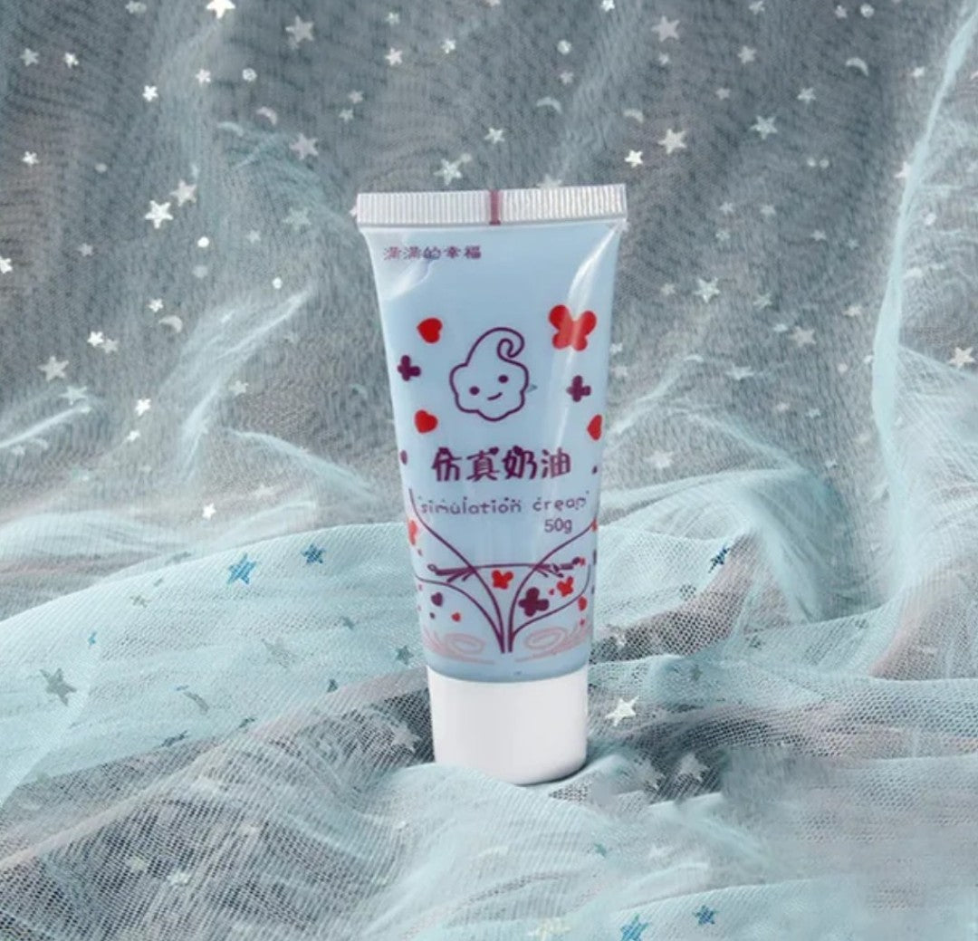 Resin Simulation Cream DIY Deco