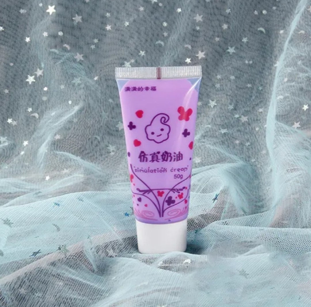 Resin Simulation Cream DIY Deco