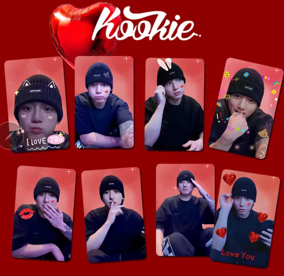 Jung Kook 'Live' - Hologram Photocards (8 pcs)