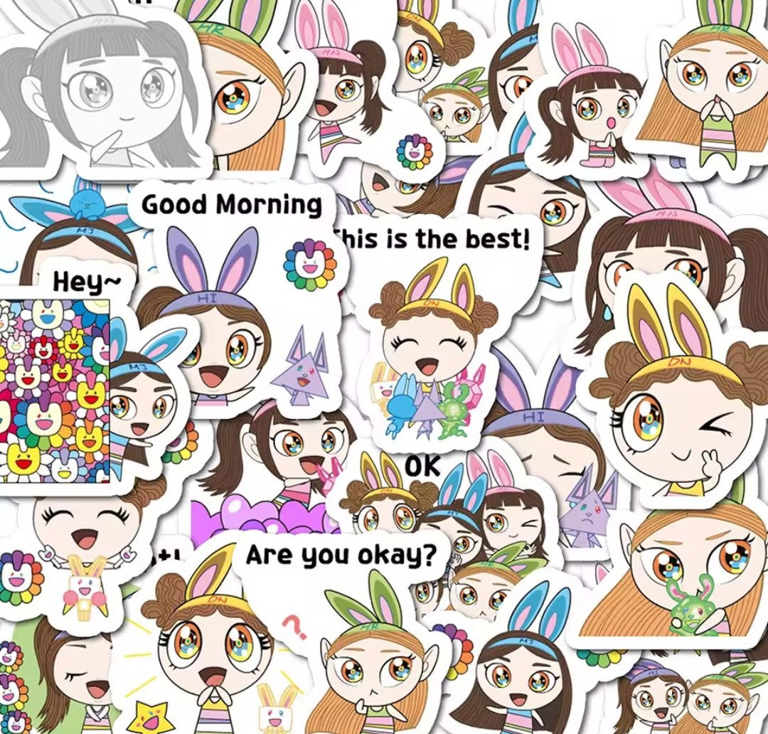 NewJeans 'The PowerPuff Girls' Stickers