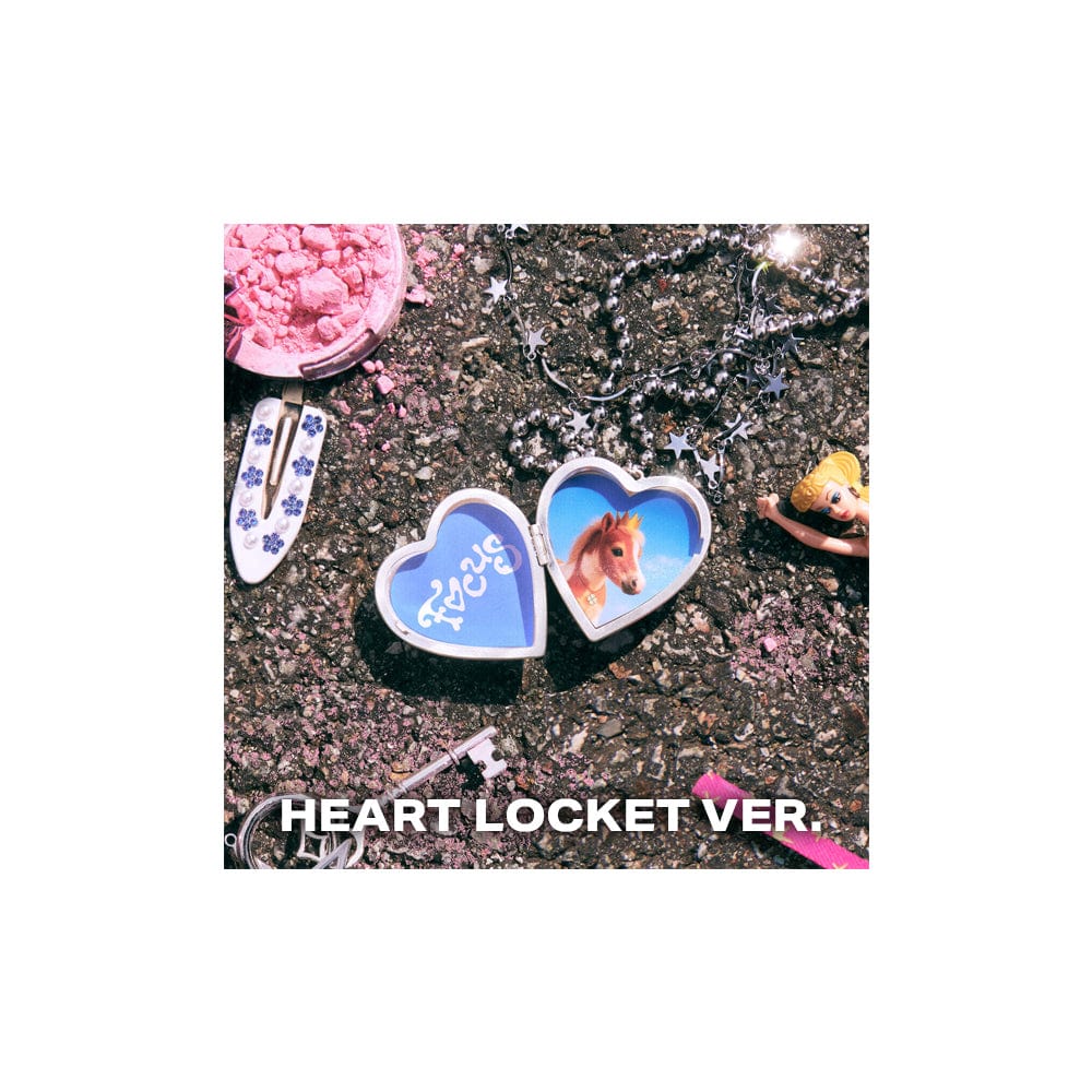 Preorder] Heart2Heart - The 1st Mini Album 'FOCUS' (Heart Locket
