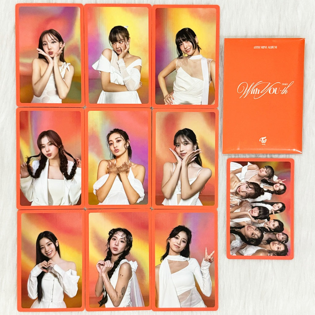 Twice 'With YOU-th' Photocards Set (10 pcs)