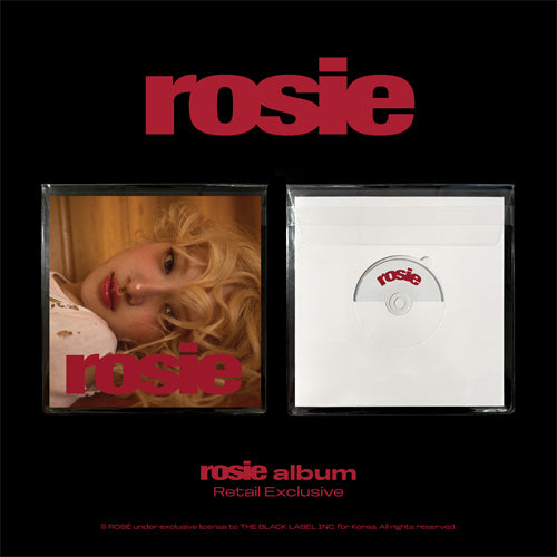 ROSÉ 1st Studio Album 'rosie' (Retail Exclusive ver.)