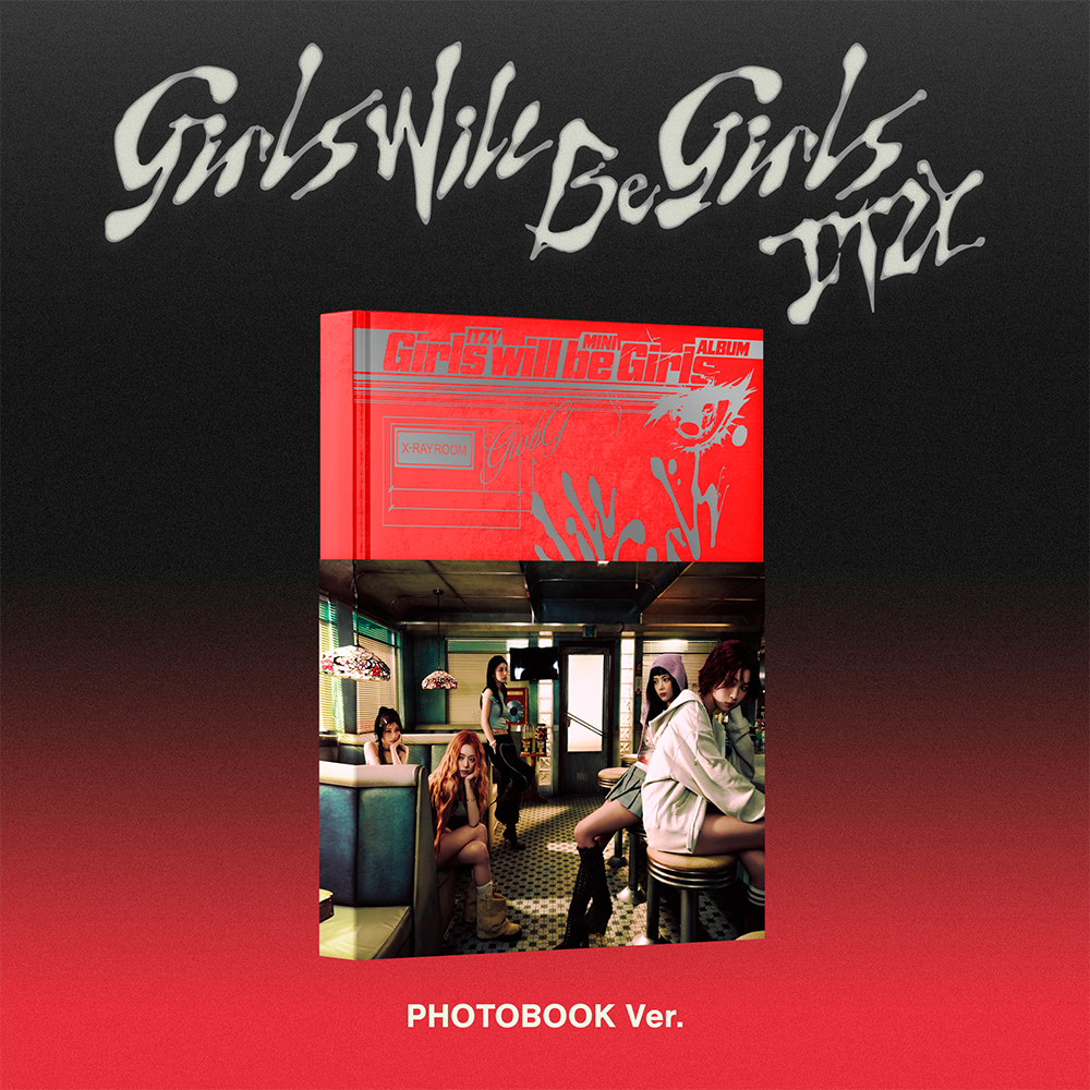 ITZY Album - Girls Will Be Girls (Photobook ver) (with P.O.B)