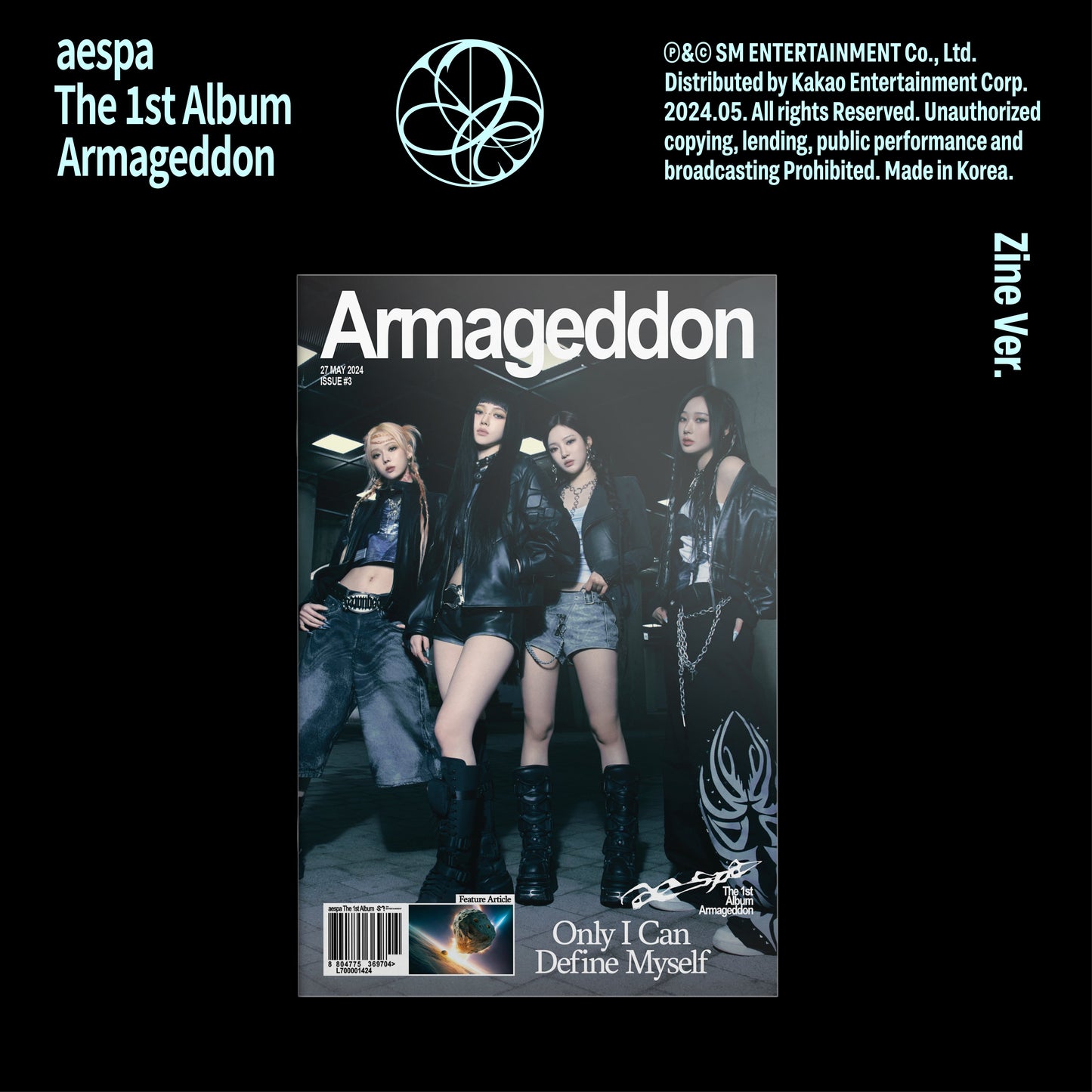 [Preorder] Aespa The 1st Album 'ARMAGEDDON' (Zine ver)