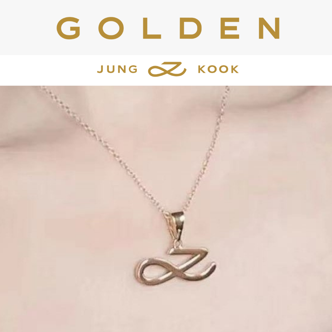 [FANMADE] Jung Kook 'Golden' Logo Jewelry