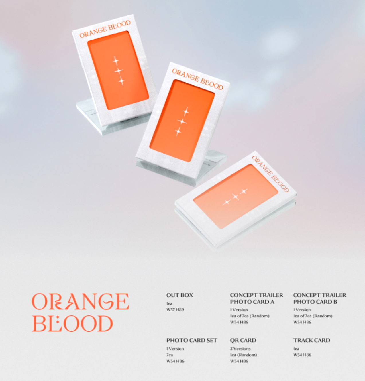 [Preorder] Enhypen 5th Mini Album 'Orange Blood' (Weverse Albums ver)