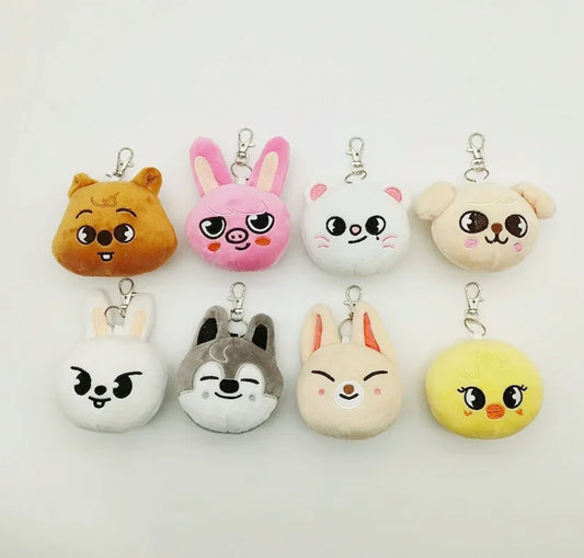 [On hand] Stray Kids SKZOO Plush Doll Keyring