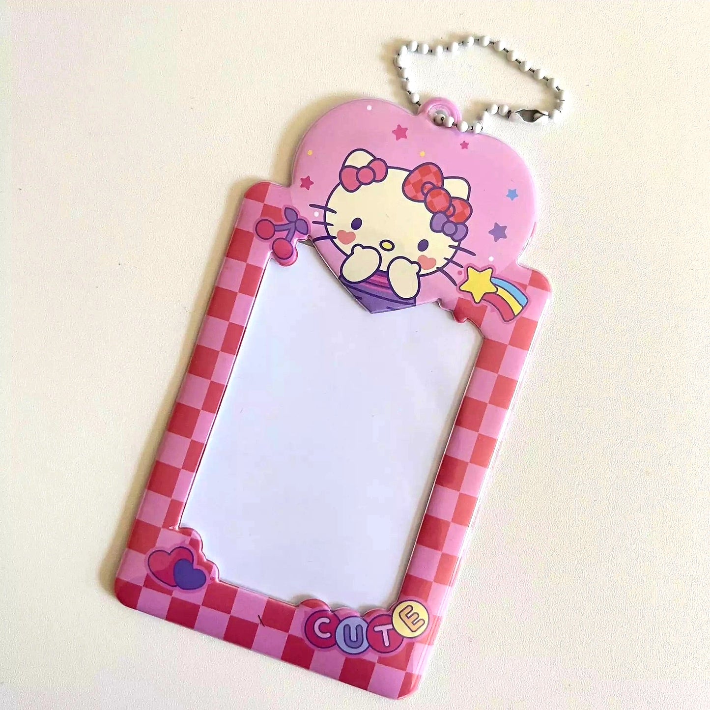 [On hand] Plaid Sanrio - Hello Kitty Photocard Holder