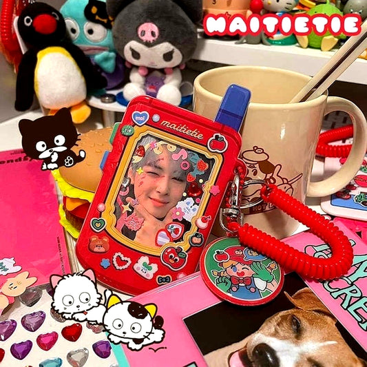 Maitietie Phone Photocard Holder (Red)