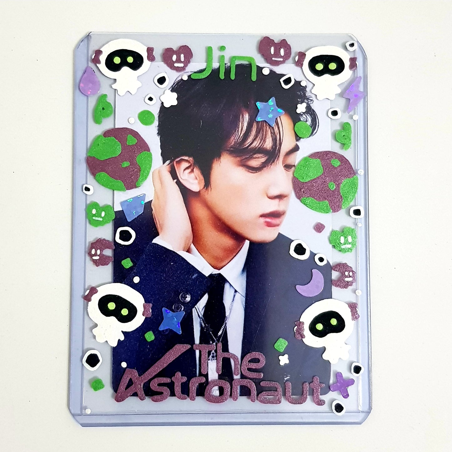 [On hand] JIN 'The Astronaut' Deco toploaders