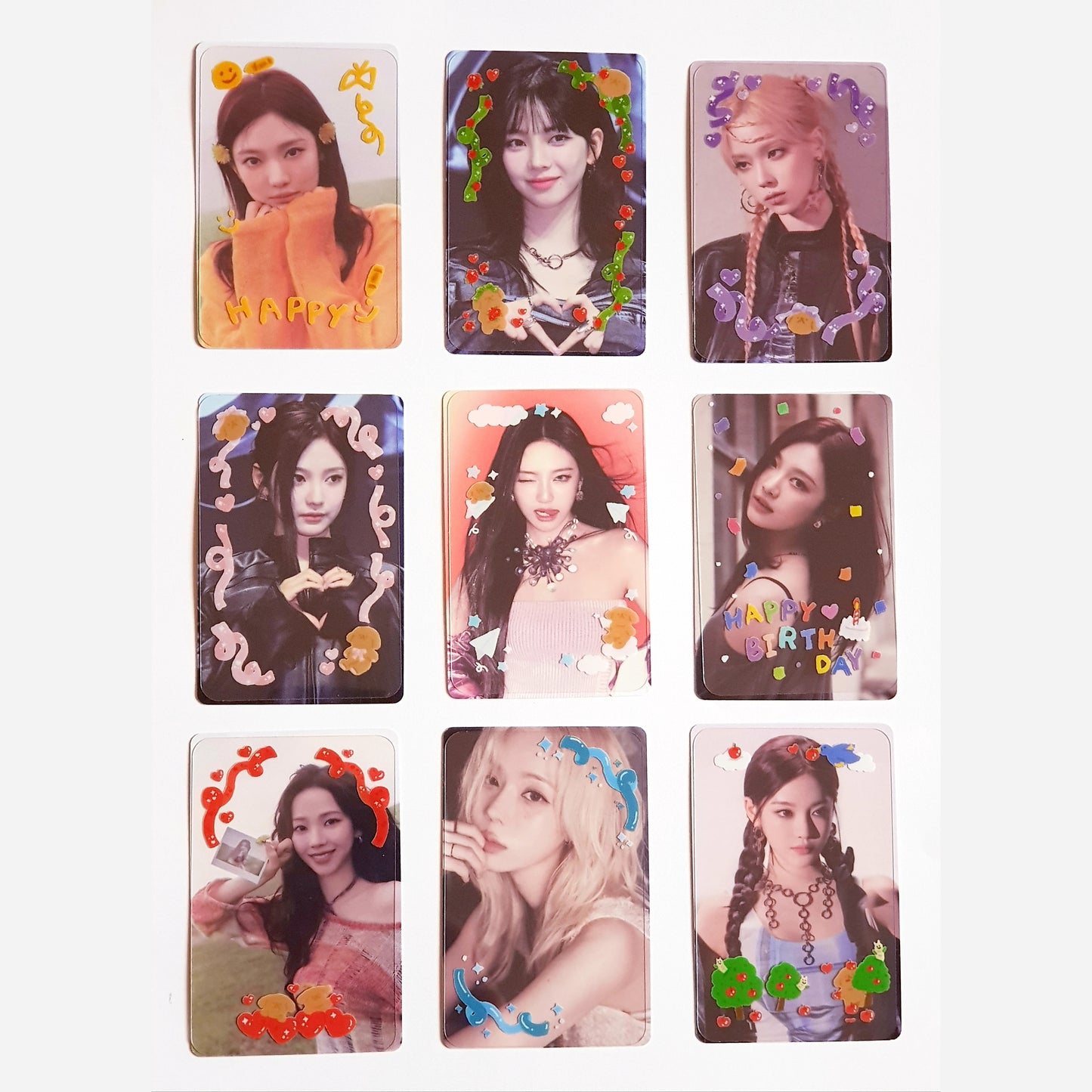 [On hand] Photocard Deco Frame (9 pcs)