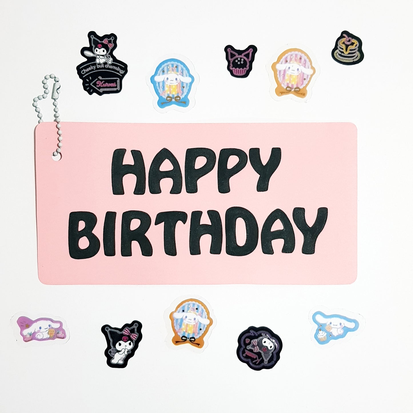 HAPPY BIRTHDAY Banner (17.5 x 9cm)