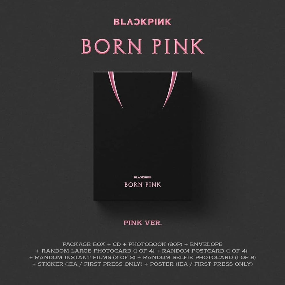 [On hand] Blackpink 2nd Album 'Born Pink' (Box Set ver - Pink ver)