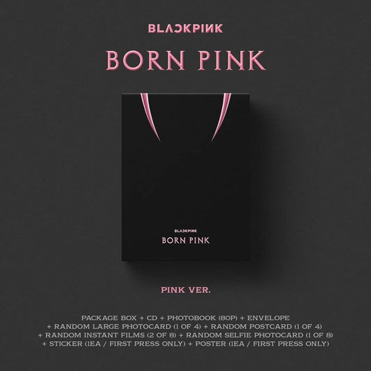 [On hand] Blackpink 2nd Album 'Born Pink' (Box Set ver - Pink ver)