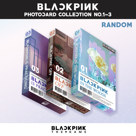 [Preorder] Blackpink - The Game 'The Girls' Photocard Collection NO.1~3 (Random)