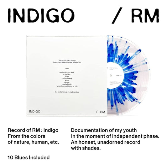 [Preorder] RM - Solo Album 'Indigo' Vinyl/LP