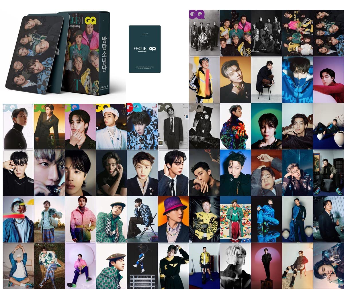 [On hand] BTS 'GQ / Vogue Magazine' Photocards