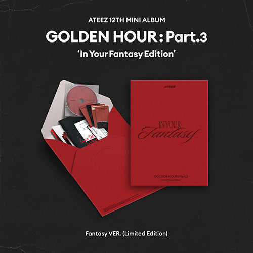 [Preorder] ATEEZ - GOLDEN HOUR : PART.3 (IN YOUR FANTASY EDITION (Fantasy Ver. - Limited Edition)
