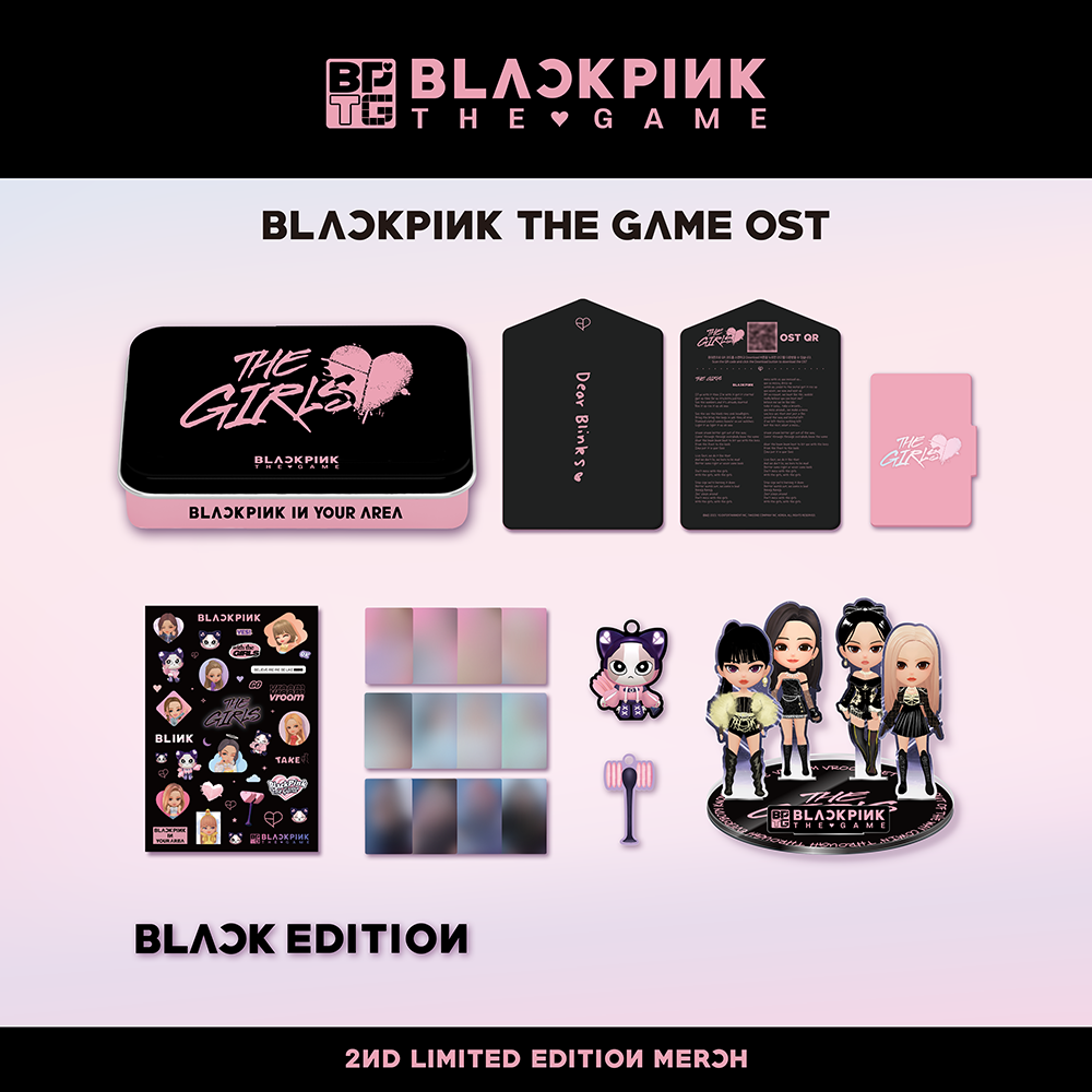 [Preorder] Blackpink - The Game OST 'The Girls' (STELLA / Limited ver) (Random)