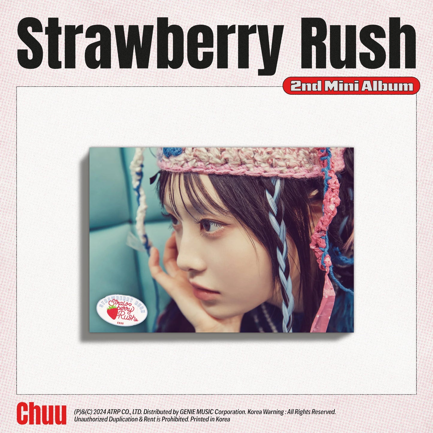 [Preorder] CHUU 2nd Mini Album 'Strawberry Rush' (STAYG Album ver)