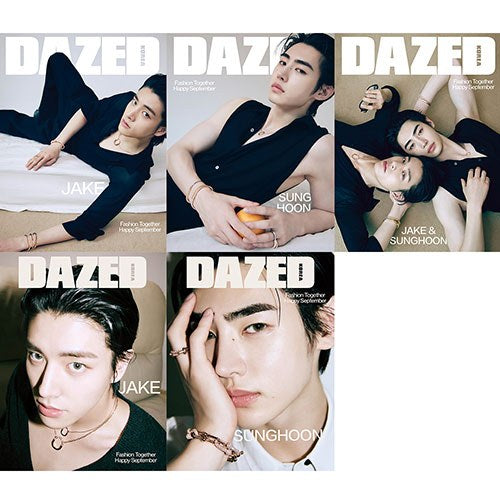 [Preorder] Dazed Magazine - Enhypen 'Jake & Sunghoon' September 2024 Issue