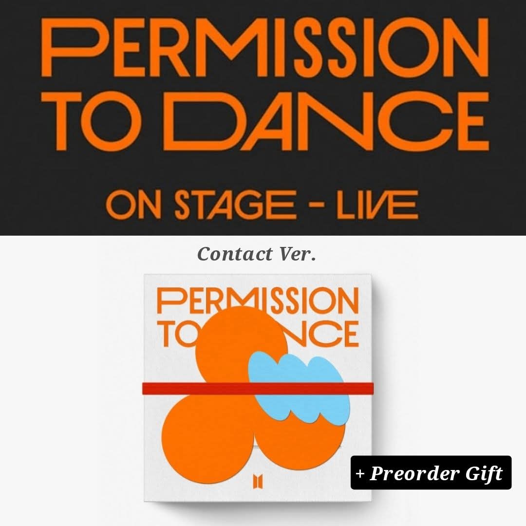 [Restock] BTS - PERMISSION TO DANCE ON STAGE - LIVE (LIVE ALBUM) (+ Preorder Gift)