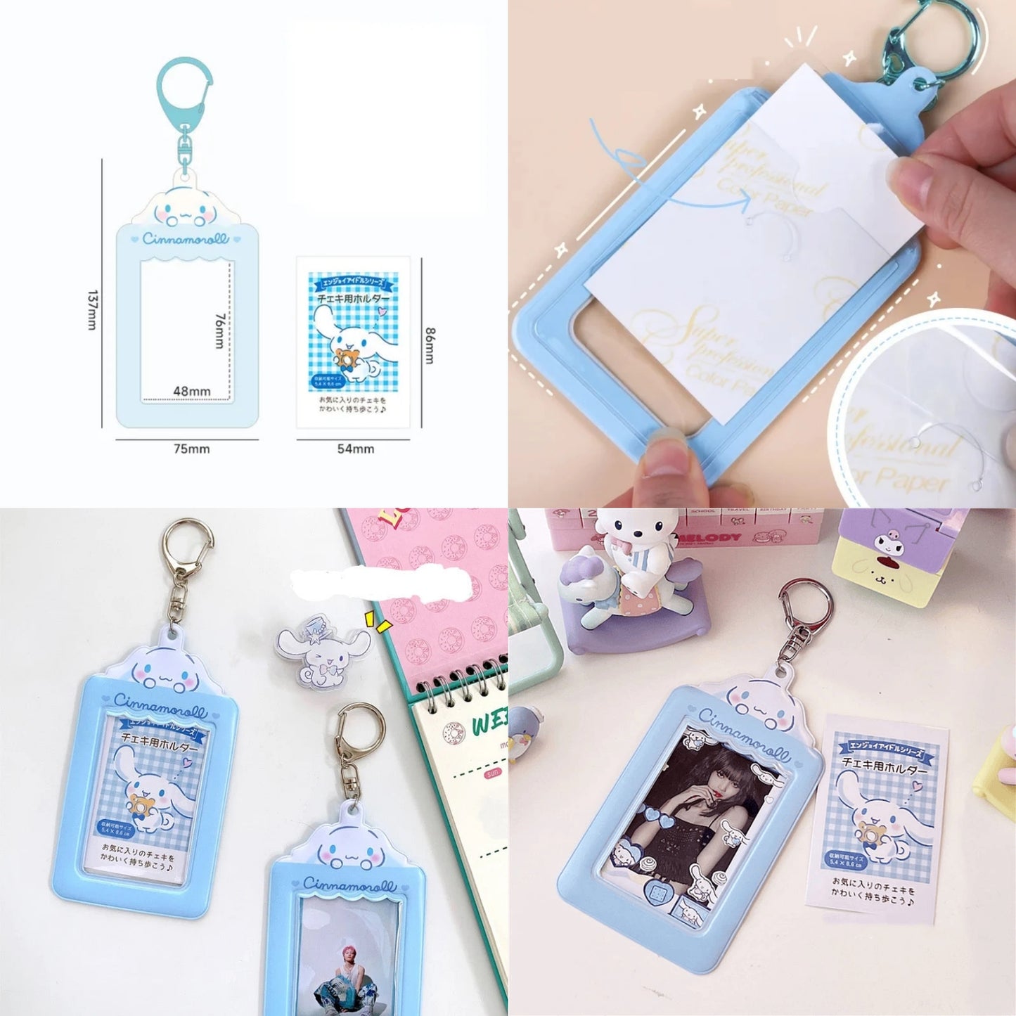 [On hand] Cinnamoroll Sanrio Photocard Holder