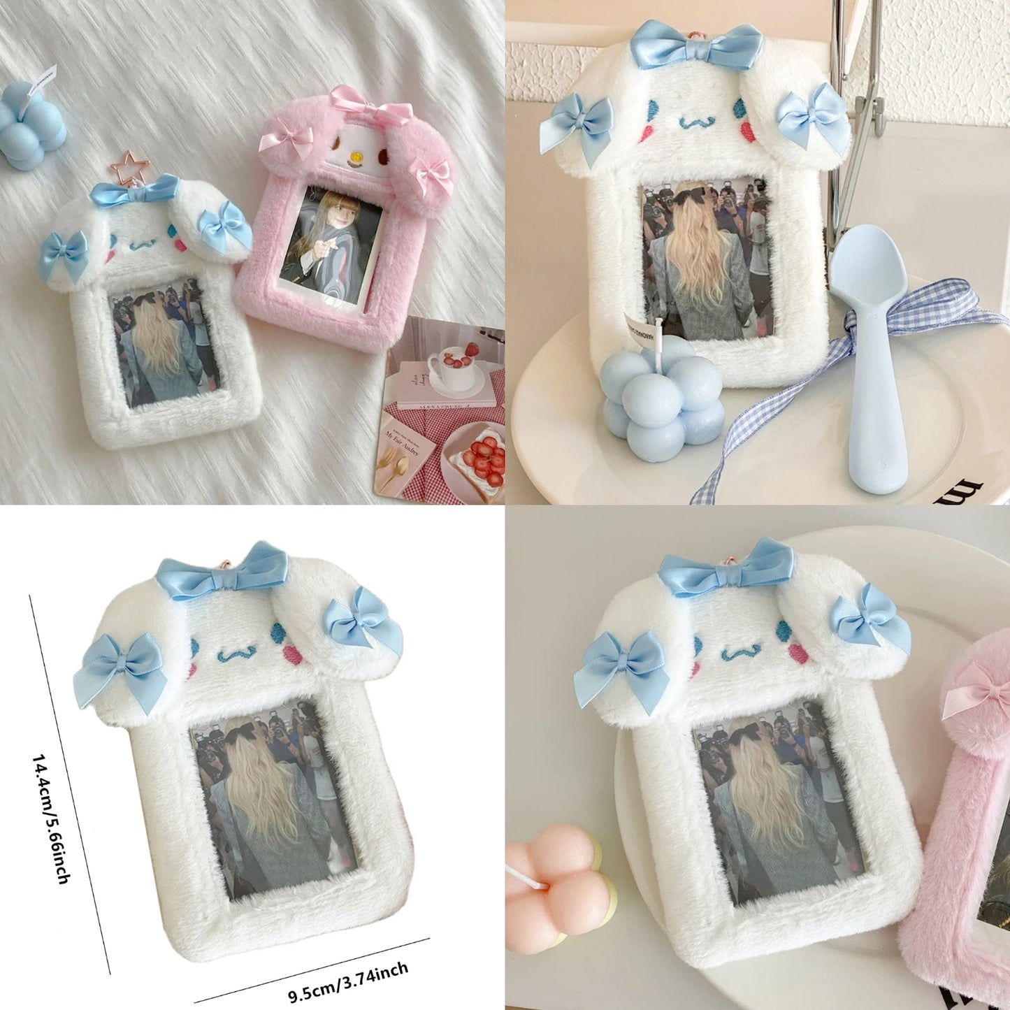 [On hand] Cinnamoroll Plush Photocard Holder