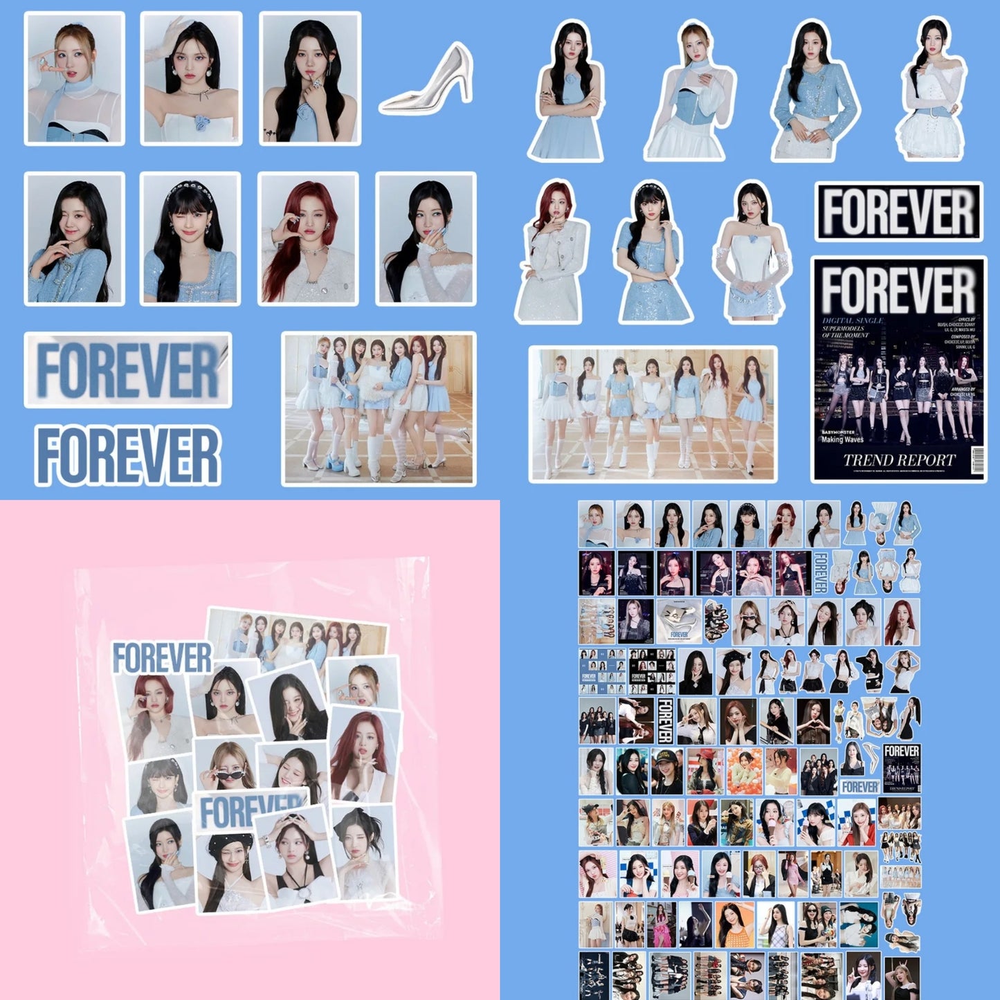 [Preorder] BABYMONSTER 'Forever' Stickers