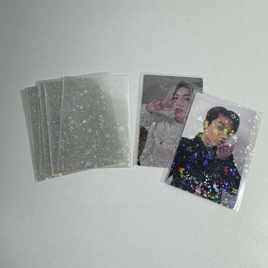 [On hand] Stars Holographic Photocard Sleeves