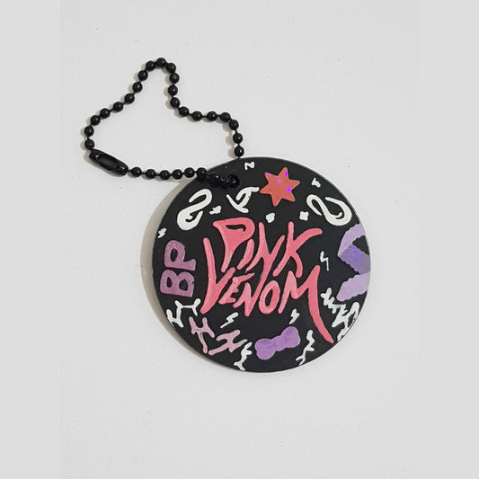 [Preorder] Blackpink 'Pink Venom' Acrylic Pendant Keyring