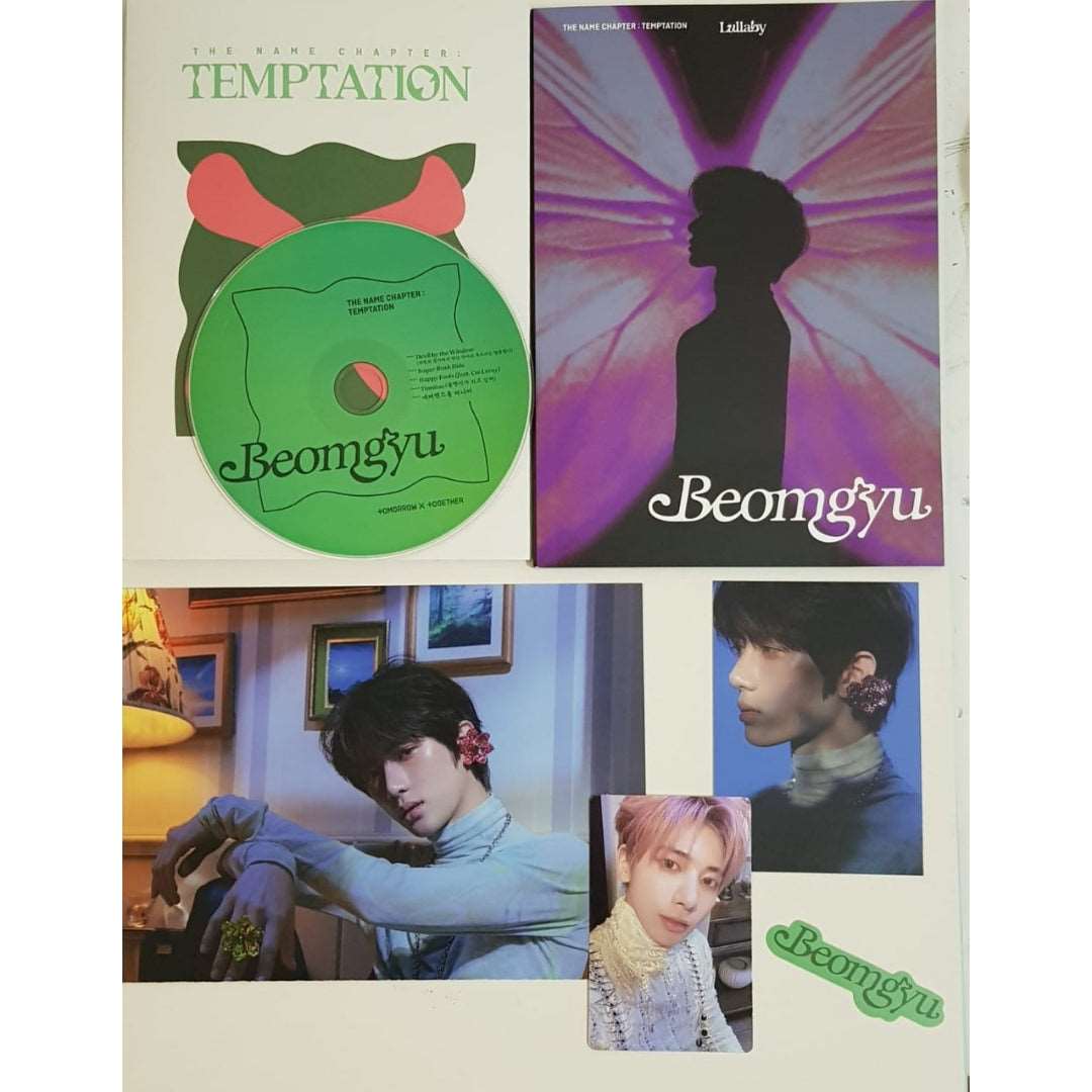 [On hand] [Unsealed] TXT 5th Mini Album 'The Name Chapter: Temptation' (Lullaby ver.)