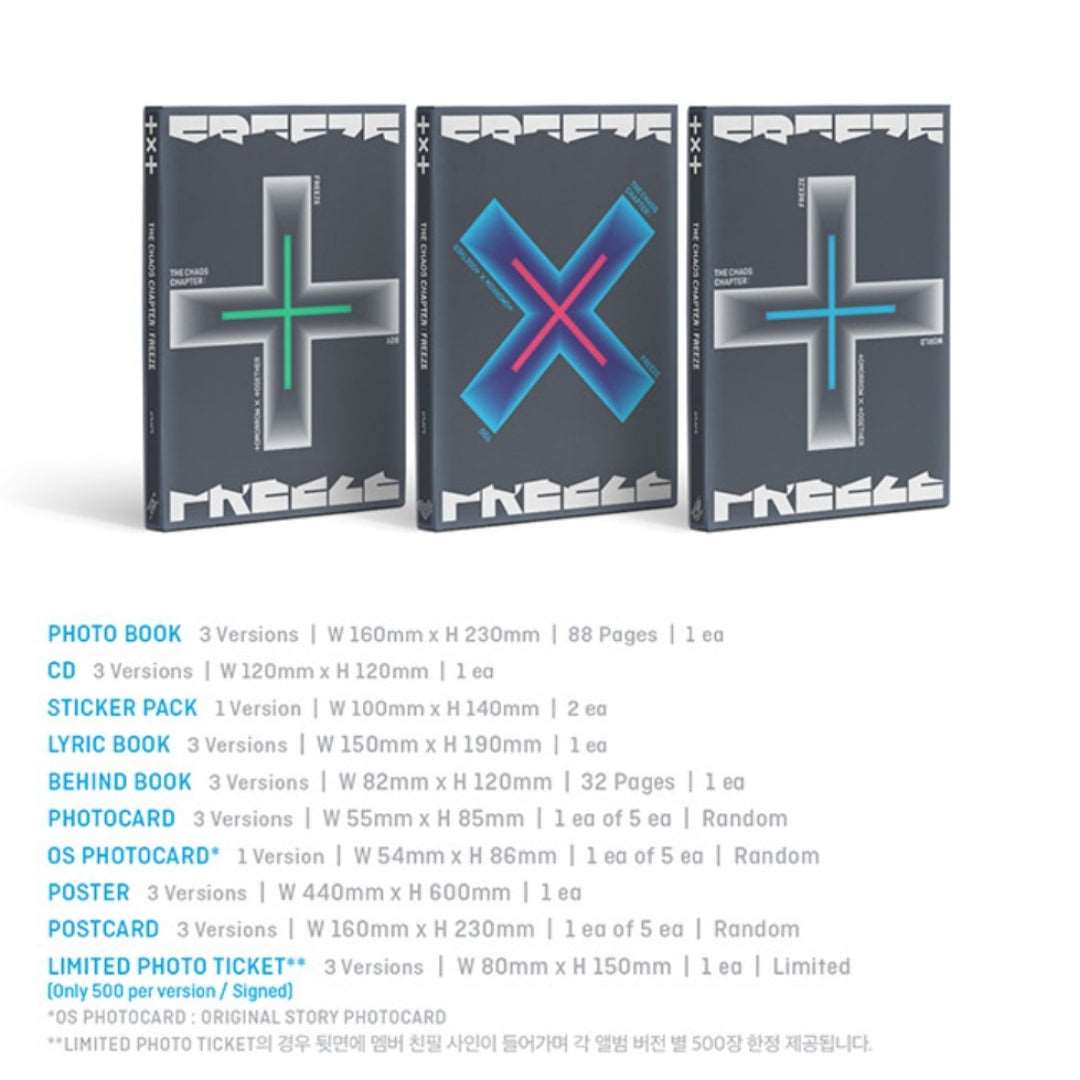 [Preorder] TXT 'The Chaos Chapter: Freeze' (Random)