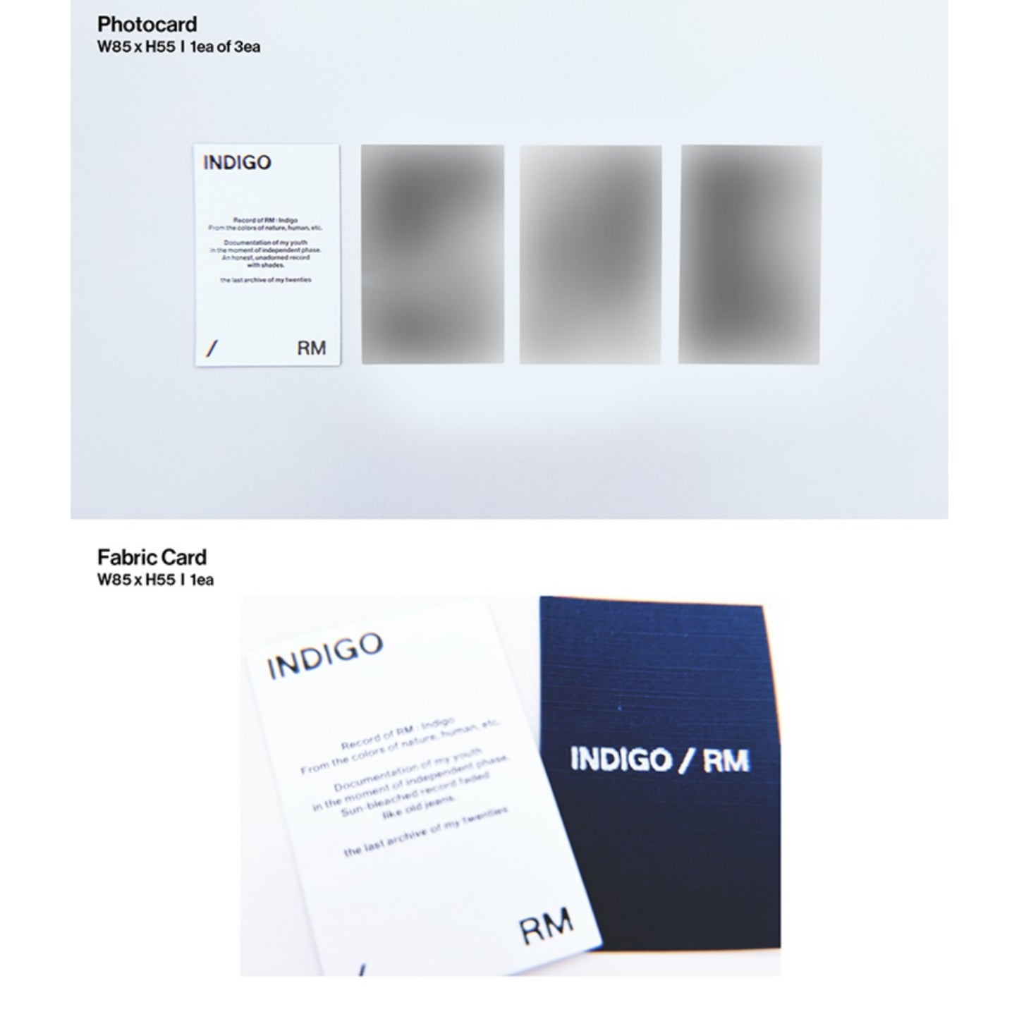 [Preorder] RM (BTS) Solo Album 'Indigo'