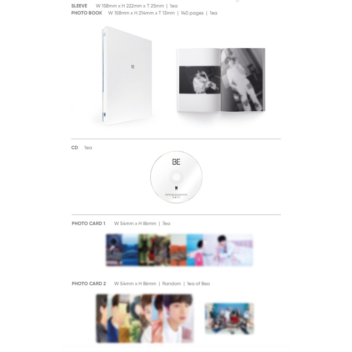 [Preorder] BTS 'BE' (Essential Edition)