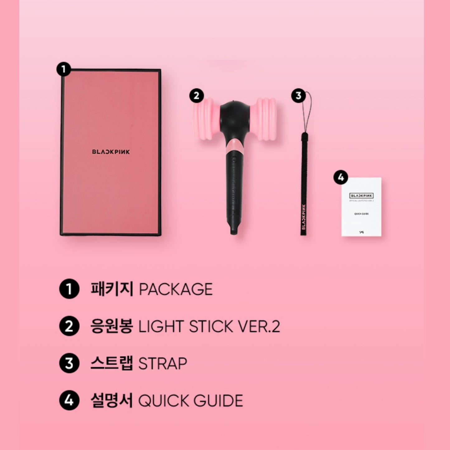 [Preorder] Blackpink Official Lightsick (ver.2)