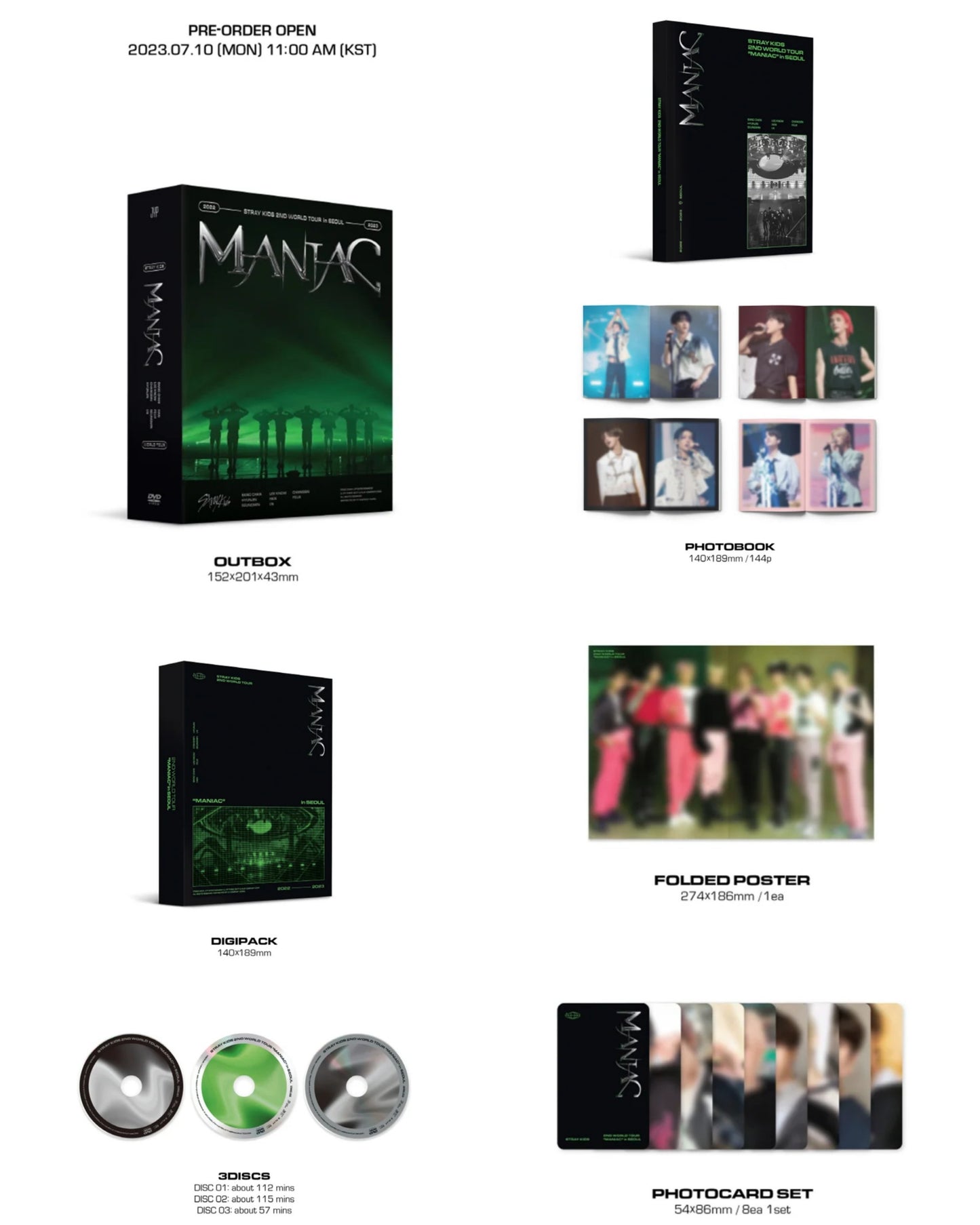 [Preorder] Stray Kids 2nd World Tour 'Maniac' In Seoul DVD