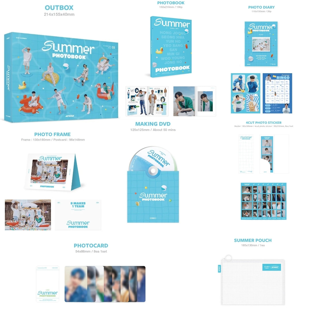 [Preorder] Ateez - 2023 Summer Photobook